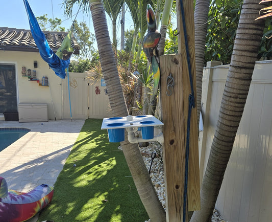 4 Pc Deck/ Railing/ Hot Tub Mount