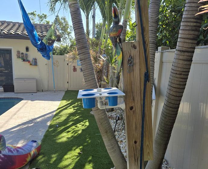 4 Pc Deck/ Railing/ Hot Tub Mount