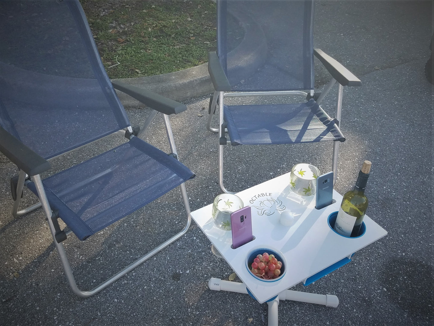 Octable Beach Table lightweight, sturdy, versatile, multi-purpose