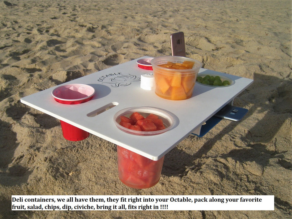 Octable Beach Table lightweight, sturdy, versatile, multi-purpose